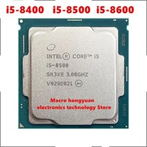 i5-8500인텔 코어 i58400 i5 2.8 GHz altı çekirdekli iplik CPU İşlemci 9M 65W LGA 1151, 01 i58600