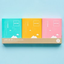 [페이처 소록차] 선물용 차 3종 세트(귤피차 레드청귤차 감잎민트차), 소록차3종[액자미포함], 1개