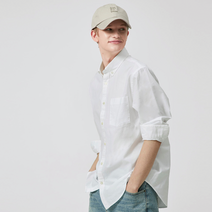 지오다노 01042501 남 NEW 코튼 옥스포드 셔츠 042501