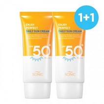 SCINIC 엔조이 퍼펙트 데일리 썬크림 EX 50ml 1+1, 데일리1+1((C02T0000007603))