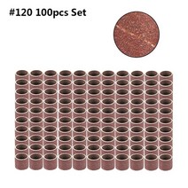 대리석 연마기 폴리싱기계 벨트 샌더 드릴날 전동 샌딩기 드럼 세트 그릿 . ., 100pc 12.7mm 120grit