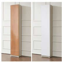 모델하우스 전실 현관 도어형 키큰 수납장 3컬러 화장실앞 오피스 사무실, 그레이