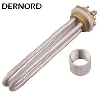 해바라기열풍기히터 산업용 히팅기 등유공업용현장난로 DERNORD 12V 침수 보일러 1 1/4 인치 BSP 플랜지 전기 히터 300W 600W DC 태양 물 난방 요소 U 형 DN, 03 Grey_02 12V 600W