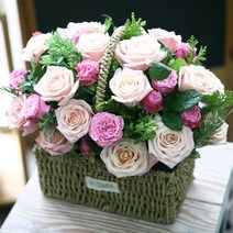 [전국당일배달 플라워테일] 꽃바구니 꽃다발 생화 장미꽃 전국 당일 꽃배달 서비스 생일 생신 칠순 환갑 결혼기념일 축하 선물 와이프 아내 엄마 아빠 부모님 시어머니 여자친구 100일 200일 발렌타인데이 로즈데이 어버이날 카네이션 꽃집, 허니하니