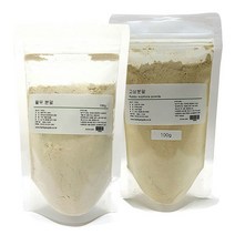 고삼 율무 가루 분말 팩