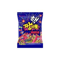 롯데 핵짱셔요 미니 벌크 195g 간식 다이어트 심심풀이 어른들, 17개