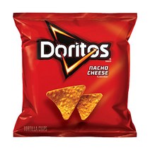 도리토스 나쵸 치즈맛 28.3g x 50팩 또띠아 또티아 Doritos Nacho Cheese Flavor Tortilla
