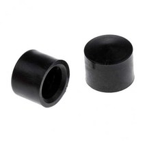 Longboard 스케이트보드 트럭용 교체 컵 3개 18 × 12mm 2개 팩, 블랙, 고무