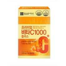 종근당 비타민C 1000 식약처인증 비타민C 고함량 비타민C 프리미엄 비타씨 건강기능식품 개별포장 대용량 정제 알약타입, 2E aa