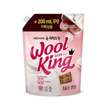 청성기업 무궁화 울세제 울킹 중성세제 1.8리터 울 실크 순면 손빨래가 필요한 옷 울세탁 세제