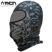 MCN 기모바라클라바 레오파드그레이 기모넥워머 방한, 상세설명 참조