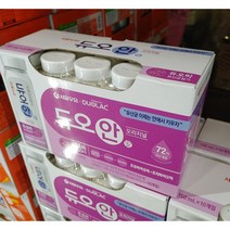 코스트코 서울우유 듀오안 신 바이오틱스 오리지널 농후발효유 1500ml(10개입)/냉장 유산균 150억 국산 원유 올리고당 식이섬유 홍삼 더덕 매실 요구르트, 1개, 1500ml, 일반박스