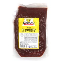 [더푸드/THE FOOD] 코다노 만능비빔방 2kg_만능소스 비빔국수 비빔냉면 쫄면 무침, 2kg, 1개