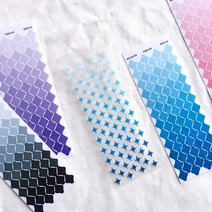 기타 바보사랑[미야문구샵]데코 씰스티커 - 트윙클, 01노랑