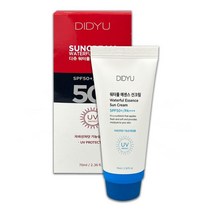 골프 낚시 워터풀 에센스 선크림 70ml SPF50 PA+++ 관리 기미 방지 남성 맨
