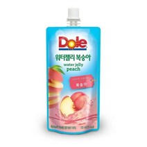 동원 Dole워터젤리 복숭아, 10개, 130ml