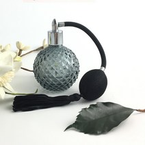 여배우 클래식 퍼퓸 공병 향수 병 케이스 블랙