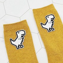 다리미 패치 픽셀 공룡 의류 가방 리폼 스티커 와펜