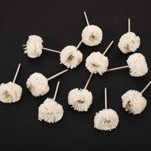 2.35/3mm 샹크 울 펠트 연마 휠 휴대용 납작한 뒤통수 브러시 버핑 로터리 도구 액세서리 금속 보석 나무, 01 Handing diameter 2.3