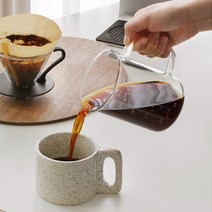 M 내열 글라스 계량컵 3size 택1 / 카라페 손잡이비커, 500ml (MC-02), 500ml (MC-02)