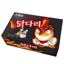 농심 닭다리 핫숯불바베큐맛 66g 20개, 상세내용참조