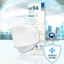 한스웰 한마음 일회용 황사 마스크 대형 KF94, 1개입, 1개, 화이트