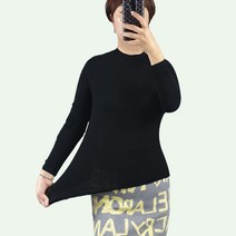 델루나 스판 기본 슬림 여성 긴팔티셔츠 7color
