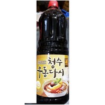 우동 다시 청수 1.8L 소스 국물 육수 액상 업소용 P/S:3F149D JH+11486EA, jh ; 1