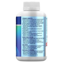 뉴질랜드 직구 Ostelin 칼슘 Halal 할랄 인증 & 비타민 Best Quality D3 300tab 1Pack, 수량, 상세참조