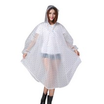 네츄럴파크 투명 여성 판초우의