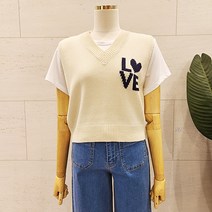 에잇컨셉 23년 봄 단독특가 러브LOVE 조끼(KT) C7FVE015-SS23BE