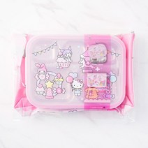 [메가마트] 산리오 스텐식판 가방세트 25*21.5*4.5cm