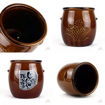 도자기 다용도 용기 대 미니옹기 소금간수빼기, 1개