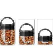 프리파라 진공 밀폐 용기 높이 9.5cm 177ml 진공 1개, 단품, 단품