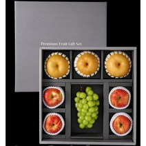프리미엄 혼합과일 세트 (사과 배 샤인머스켓) 추석 과일 선물세트, 고급 혼합과일 선물세트, 1개