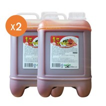 뉴그린 푸드 쫄면양념장 10kg X2 업소용 식자재마트, 2개
