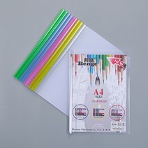 에코청운 둥근 쫄대화일 6mm A4, 10개