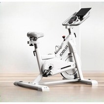 실내자전거 재활 바이크 사이클 다이어트 홈트, 화이트(저소음 마그네틱 휠+ 안장업그레이드)