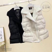 도오빠 여자조끼 여성 조끼 베스트 포켓 자켓 재킷 양털 양모 두꺼운 중년 패션 패딩 다운 봄 가을 겨울 간절기 환절기 캐주얼 오피스 직장인