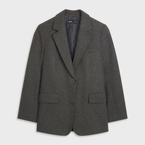 미쏘 [10% 추가할인▼]울헤링본 오버핏자켓 MIWJKCT1PC