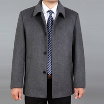 kanyunen남자 혼방 울코트 모직 반 코트 겨울 정장 자켓 bb11 QK