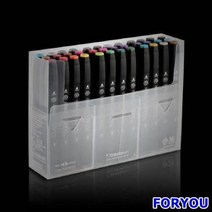 ForU680 신한 터치트윈마카 36색 펜 디자인마카 마카 캘리그라피