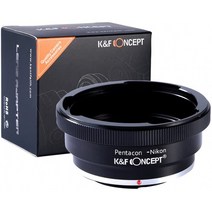 K & F Concept 마운트 어댑터 Pentacon 6 Kiev 60 렌즈 - Nikon 카메라 장착 용 NikonD90 D300 D700 D710