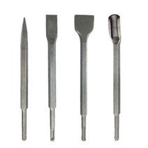 콘크리트홈파기 전기 해머 드릴 비트 포인트 그루브 가우지 플랫 끌 콘크리트 벽돌 SDS 250mm 4 M4YD, 03 set 1