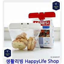 비닐접착 밀가루 설탕봉지2p 자동비닐접착기 휴대용비닐접착기 밀봉기계 실링기계, 1개, 레드+화이트