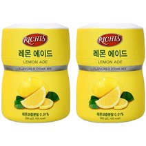 리치스 레몬 에이드분말, 550g, 2개