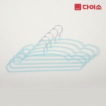 [다이소]성인용심플PVC옷걸이(5개입)-1030066, 5개