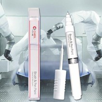자동차페인트 코나 P6W 붓펜 초크화이트 카페인트 도색, 선택:P6W 붓펜