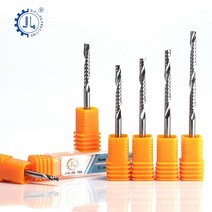 아크릴 칼 재단기중국 Endmill 공급 업체 N 나선형 Uput 밀링 커터 아크릴 절삭 공구 단일 플루트 엔드 밀, 12x12x52, 1개