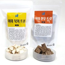 야미 북어+한우간 트릿 강아지 간식 댕댕이 맛집 80g, 1, 본상품선택